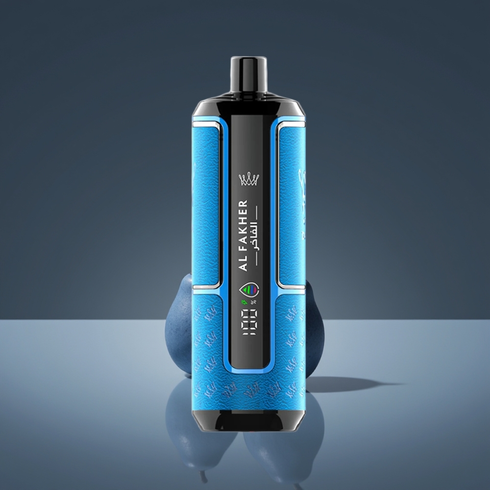 Al Fakher Crown Bar 15K Hypermax Wegwerp Vape Kit 22ml 600mAh DTL Blauwe Oceaan