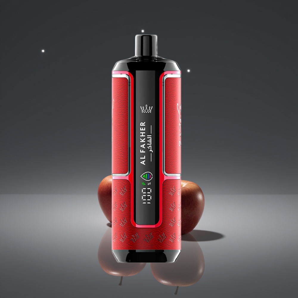 Al Fakher Crown Bar 15K Hypermax Wegwerp Vape Kit 22ml DTL Type-C Twee Appels