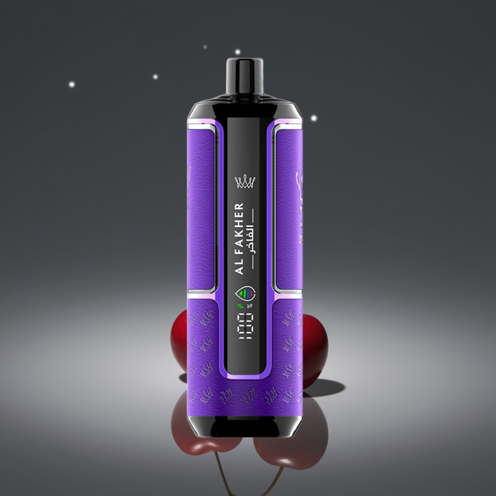 Al Fakher Crown Bar 15K Hypermax Wegwerp Vape Kit Cherry Fiesta – 22ml, Type-C, DTL