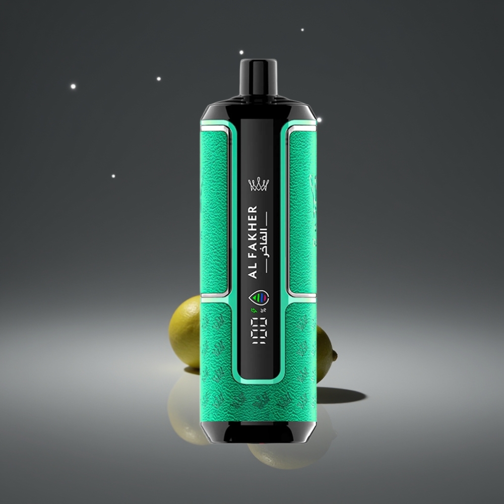 Al Fakher Crown Bar 15K Hypermax Wegwerp Vape Kit Lemon Lime – 22ml, 600mAh, Type-C