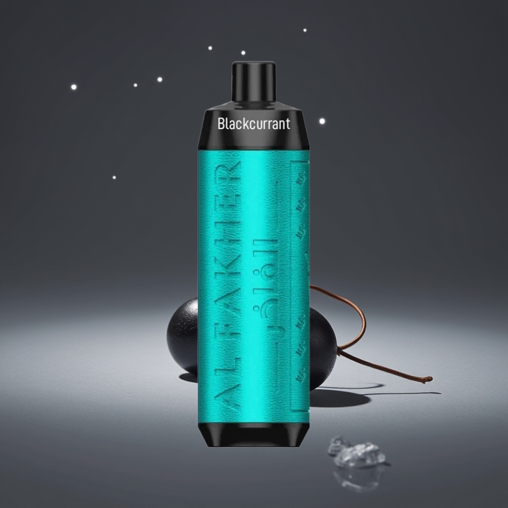 Al Fakher Crown Bar 8000 Crystal Wegwerp Vape – 600mAh, 18ml, Zwarte Bes IJs