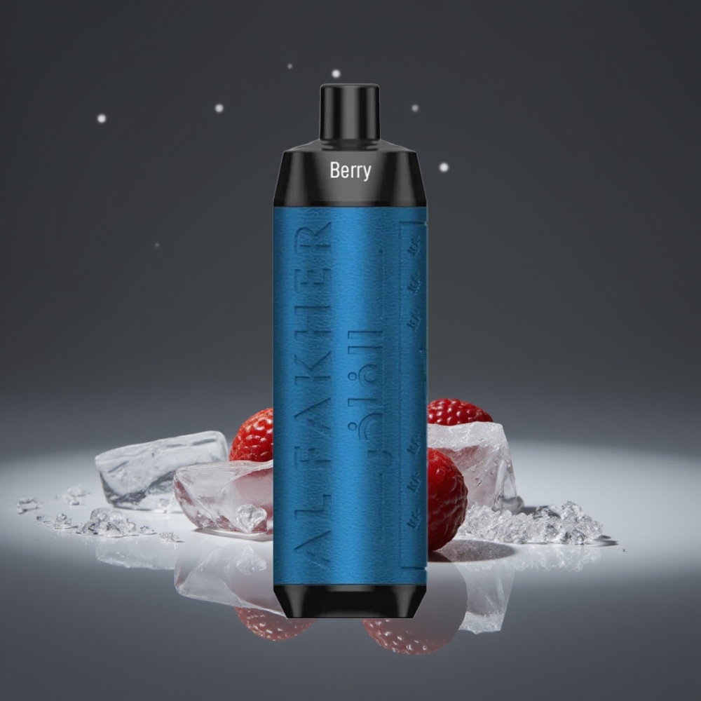 Al Fakher Crown Bar 8000 Crystal Wegwerp Vape Berry Ice met 18ml vloeistof en USB-C