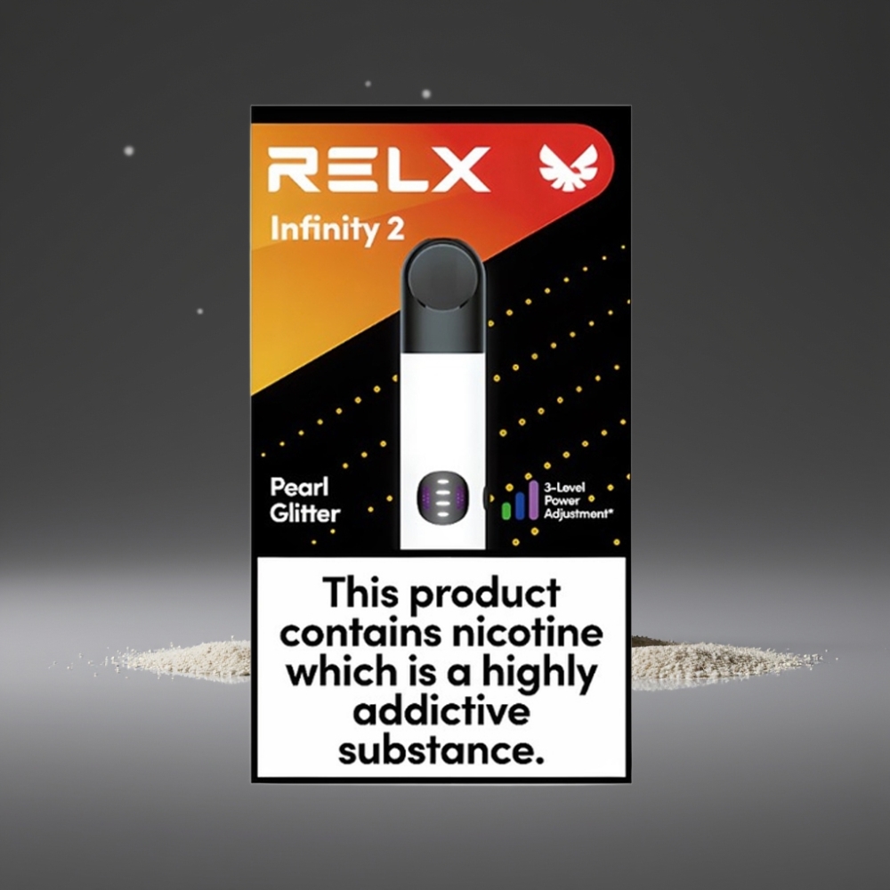 RELX Infinity 2 650 Pufs Metaal Design 1,9ml Pod