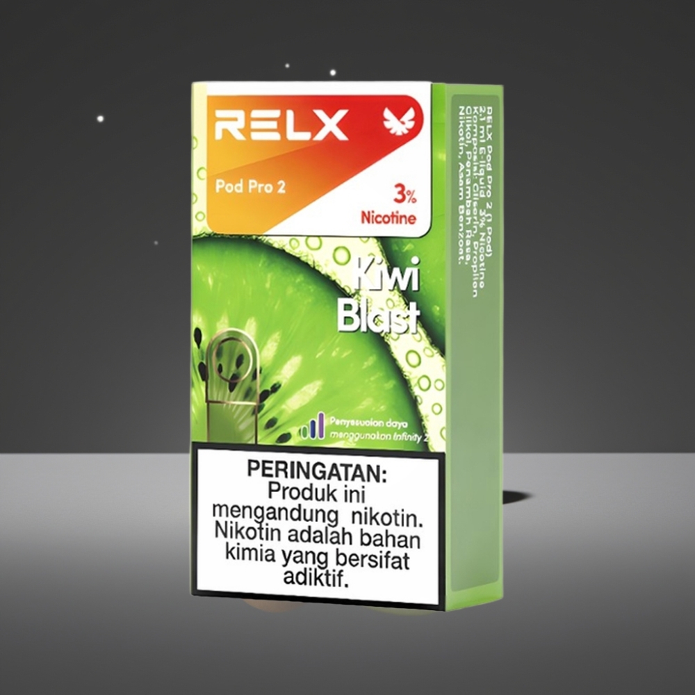RELX Pod Pro 2 600 Puffs 3% Kiwi Blast 1.9ml