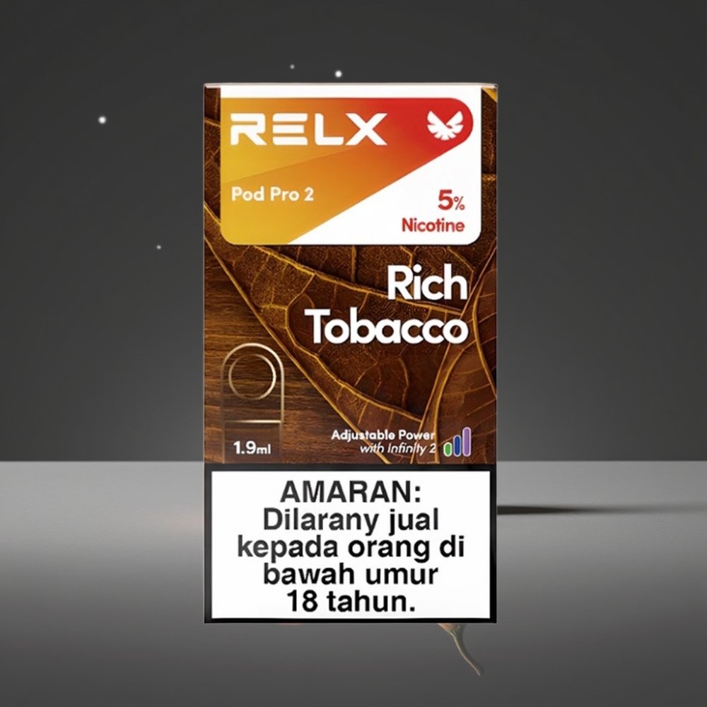 RELX Pod Pro 2 600 Puffs 5% Nicotine 1.9ml Eco/Smooth/Boost