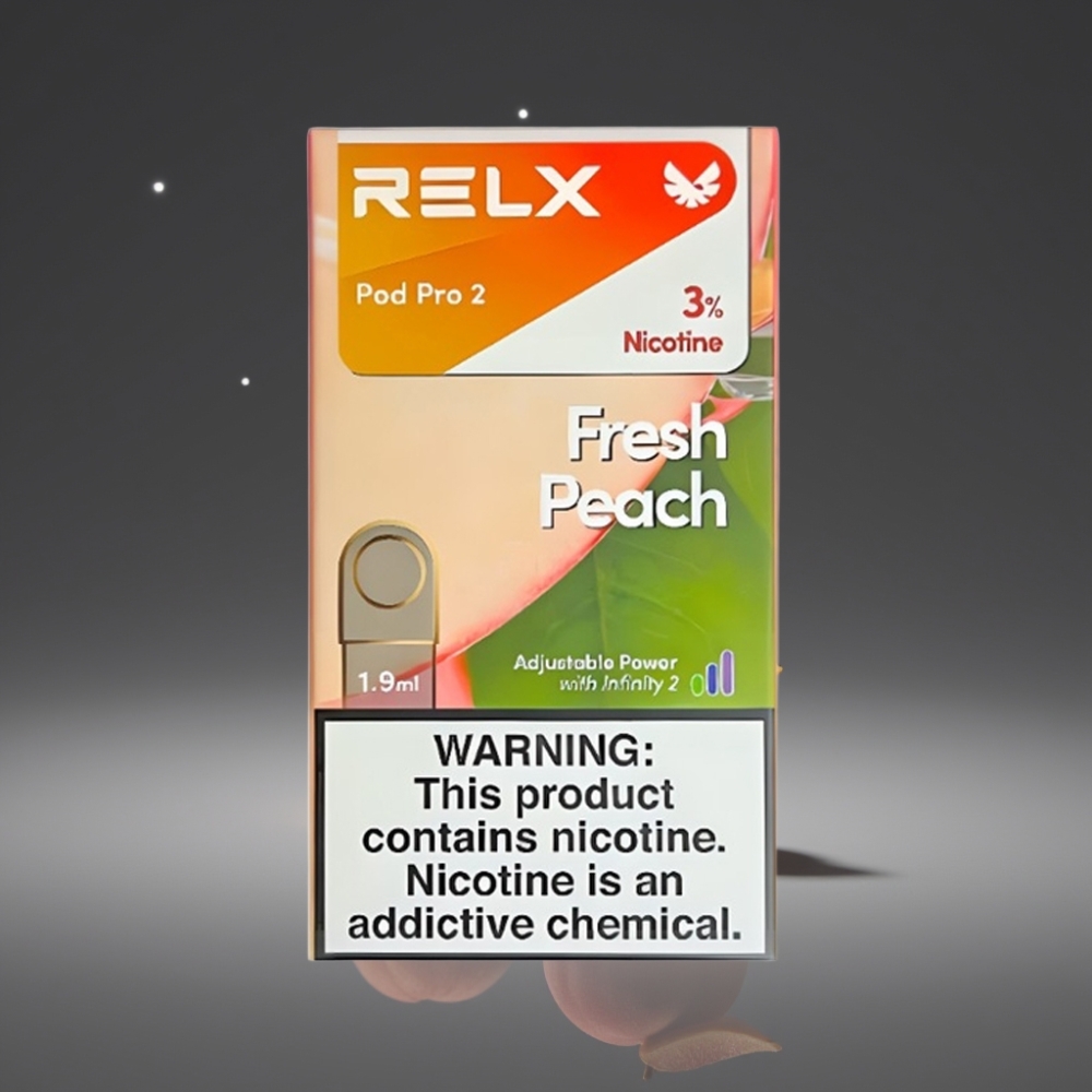 RELX Pod Pro 2 600 puffs 3% Fresh Peach 1,9ml