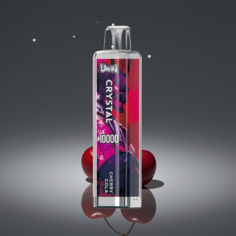UWIN Crystal 10000 Puffs 18ml Mesh Coil Type-C RGB Kersen Cola