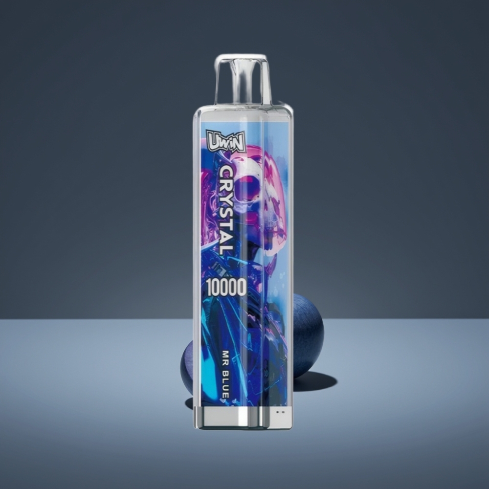 UWIN Crystal 10.000 Puffs 18ml Type-C RGB Mr Blue