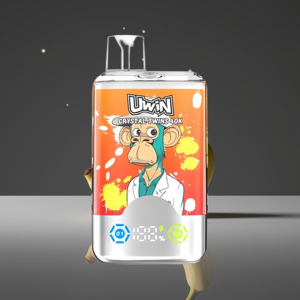 UWIN Crystal Twins 40000 Puffs Dual Smaak Mesh Coil Type-C