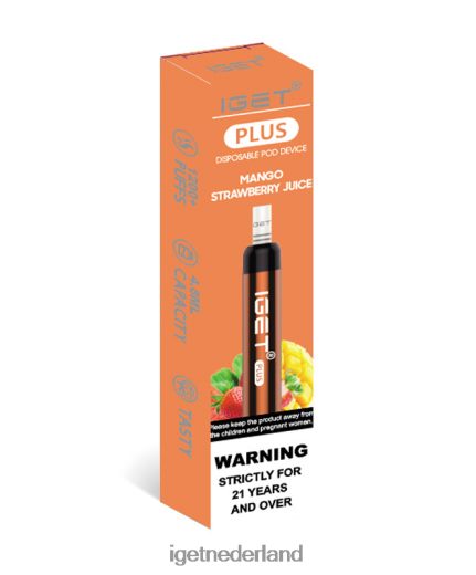 ige plus 46N8T35 mango-aardbeiensap
