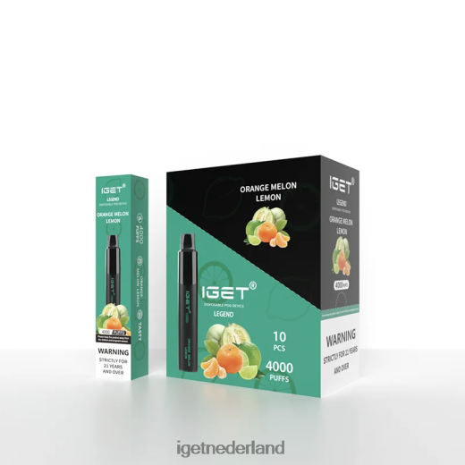 IGET bar Amsterdam legend 4000 trekjes 46N8T335 oranje meloen citroen
