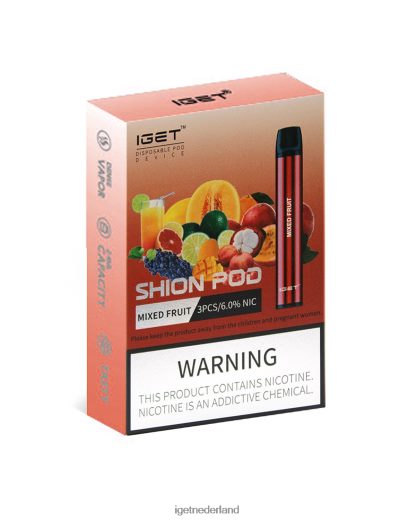 3 x IGET bar Nederland shion 46N8T20 gemixte bessen